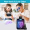 ULLFEU 200g UV Resin Hard Type Upgraded Clear UV Epoxy Resin No Odor Transparent Resina UV Non-Yellowing UV Fast Cure Resin Jewelry Making DIY Crafts Coating